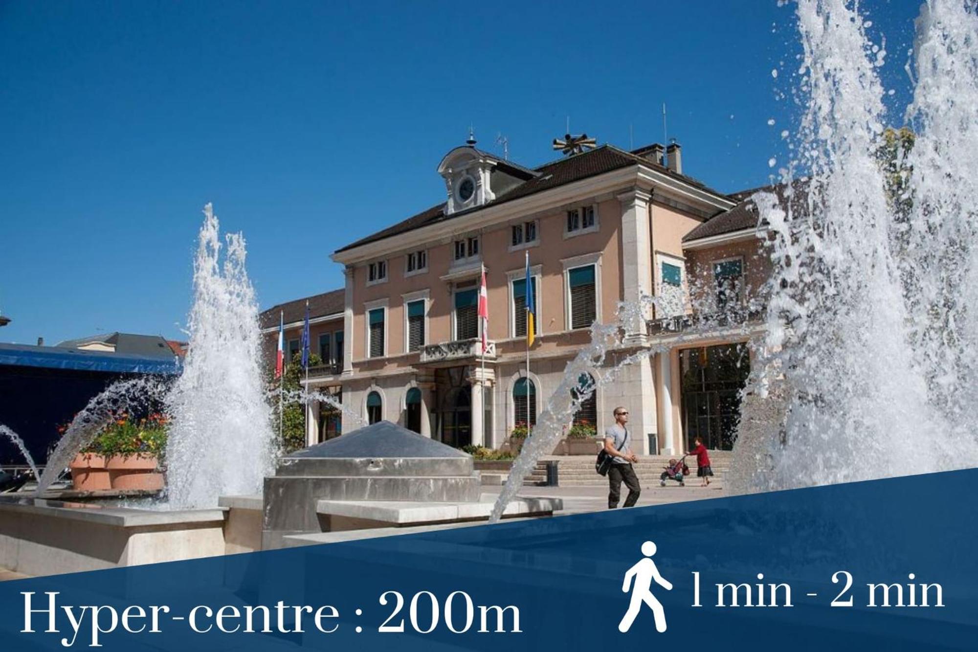 Homey Wild - Proche Gare Et Tram - Proche Centre - Balcon Prive - Parking Prive - Wifi Gratuit Annemasse Bagian luar foto